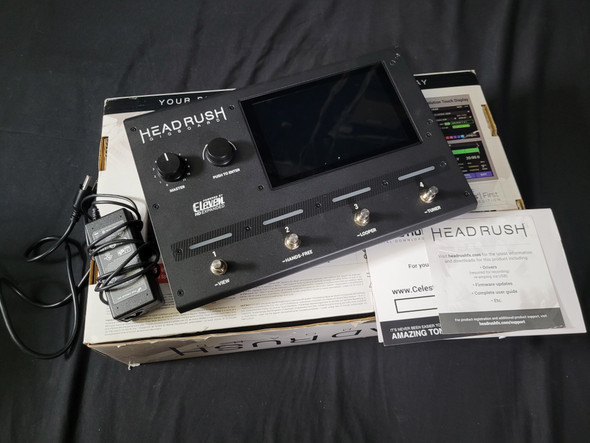 Headrush Pedalboard Guitar Multi-Effects Processor Pedal Touch