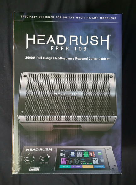 HeadRush FRFR-108 2000W Full Range Flat Response Powered Guitar Cabinet New In Box (W849)