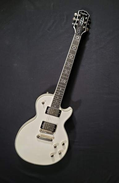 Preowned Epiphone Jerry Cantrell Custom Prophecy Outfit Bone White (W541) Preowned Epiphone Jerry Cantrell Custom Prophecy Outfit Bone White (W541)