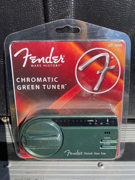 Fender GT 1000 Green Chromatic Tuner