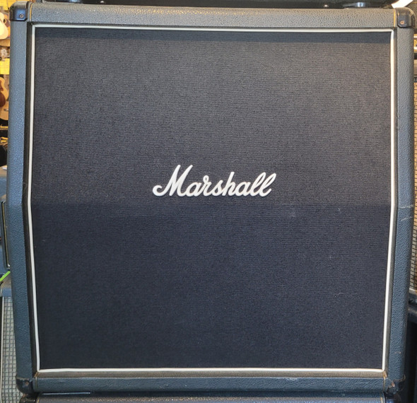 Pre-owned Marshall 1978 4x12 Black Top 100 Watts 1960 Bass Lead Speaker Cabinet (w659) 