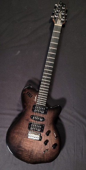 Godin 25503 XTSA Leaf Top Trans Black (W150)