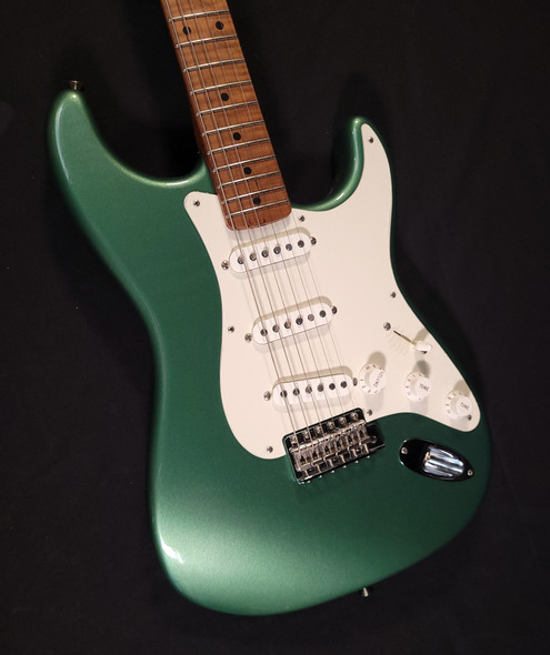  Fender Masterbuilt Todd Krause 1950 Aged Sherwood Metallic Roasted Flame Maple Neck (W319) 