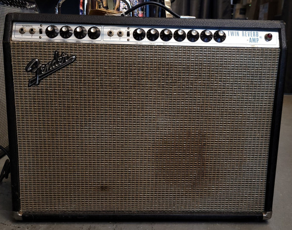 (A042) 1970 Fender Twin Reverb with JBL (W990)