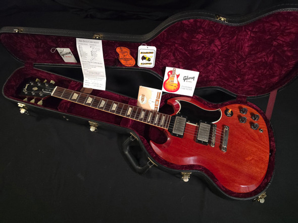 (CGIBX17) Gibson LP SG Standard VOS Washed Cherry (W852)