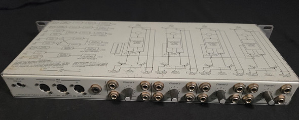 (R12) Peavey QFX 4 X 4 W/O Four Channel Multi Effects Processor (W174)