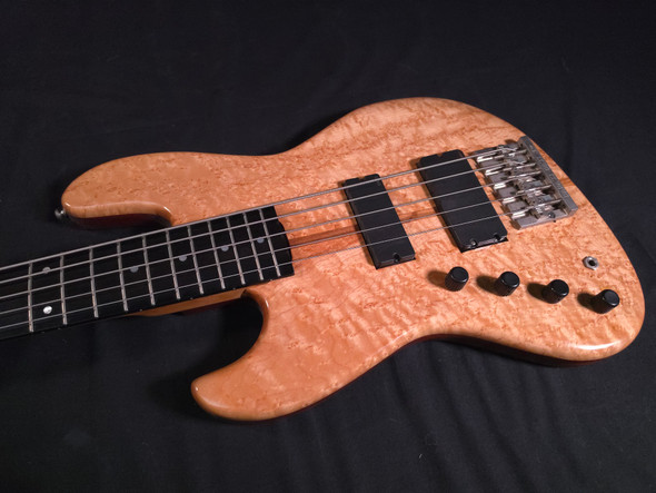 (BEMXL5) 5 String Lefty Bass Birds Eye Maple (W)