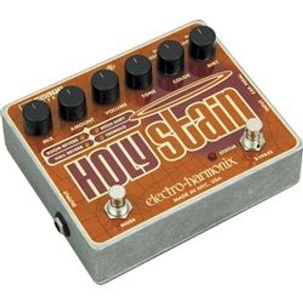 Electro-Harmonix HOLY STAIN Distortion/Reverb/Pitch/Tremolo  Multi-Effect  9.6DC-200 PSU included