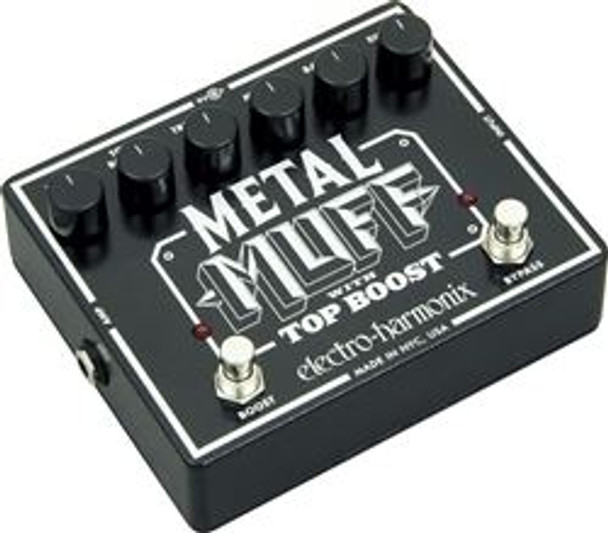 Electro-Harmonix METAL MUFF Distortion with Top Boost  Battery included, 9.6DC-200 PSU optional