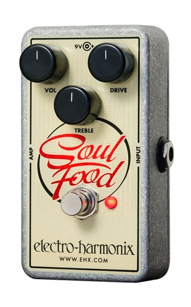 Electro-Harmonix SOUL FOOD Transparent overdrive 9.6DC-200 PSU included