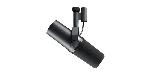 Shure SM7B Cardioid Dynamic Microphone with Windscreen & Yoke Mount