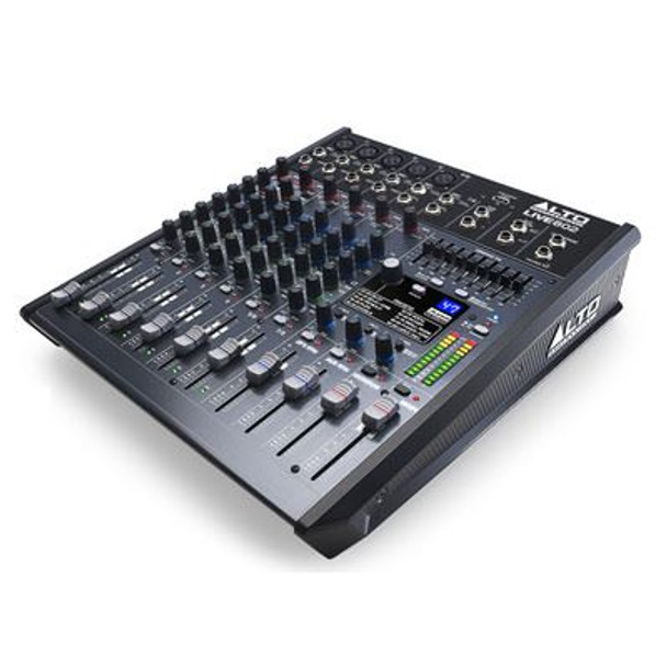 Alto Live 802
Professional 8-Channel/2-Bus Mixer  -LIVE802X110