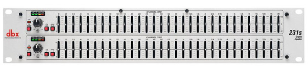 DBX 231s 2 Series - Dual 31 Band Graphic Equalizer