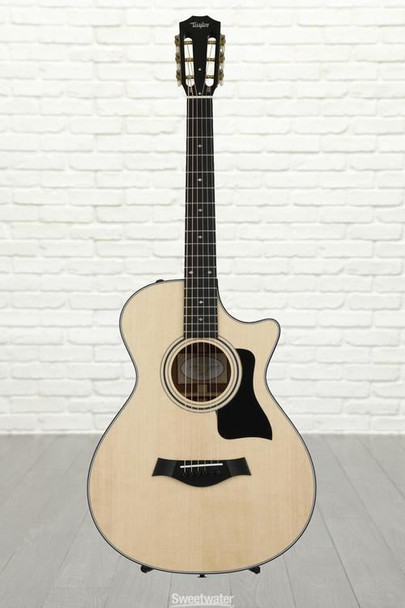 Taylor 312ce Grand Concert Cutaway Acoustic/Electric - Natural