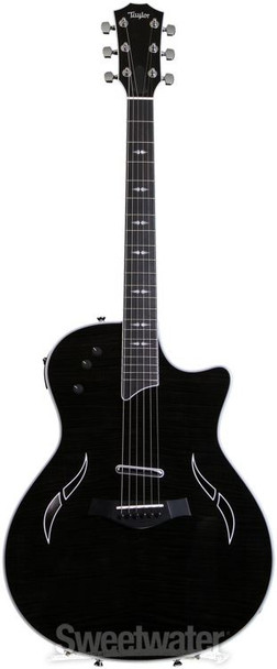 Taylor T5 Pro Electric Guitar Flame Top - Gaslamp Black