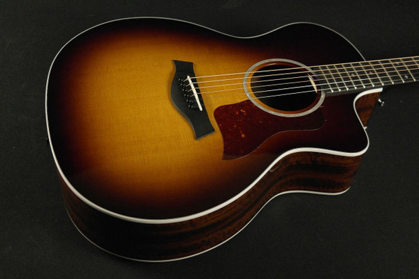 Taylor 214ce-SB DLX Grand Auditorium Cutaway Acoustic/Electric - Sunburst (404)