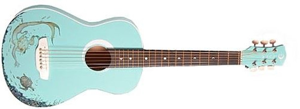 LUNA Aurora 1/2 Nylon Guitar Mermaid