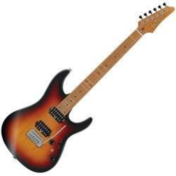 Ibanez AZ2402TFF AZ Prestige 6str Electric Guitar w/Case  - Tri Fade Burst Flat