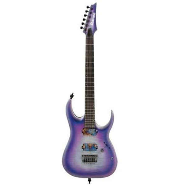 Ibanez RGA61ALIAF RGA Axion Label 6str Electric Guitar - Indigo Aurora Burst Flat