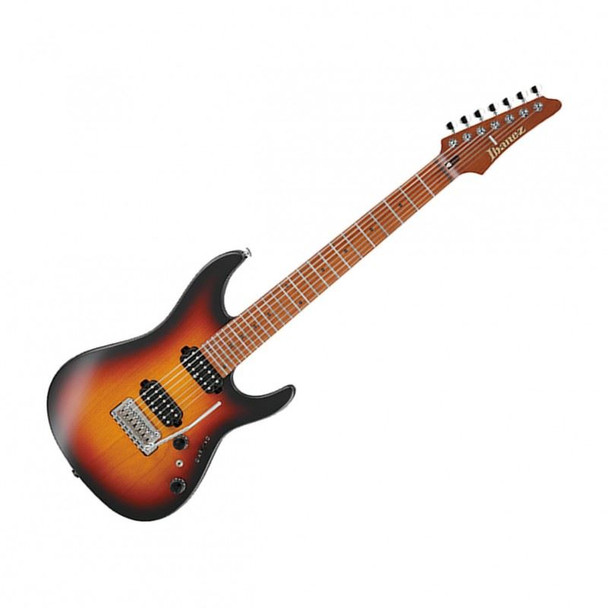 Ibanez AZ24027TFF AZ Prestige 7str Electric Guitar w/Case  - Tri Fade Burst Flat