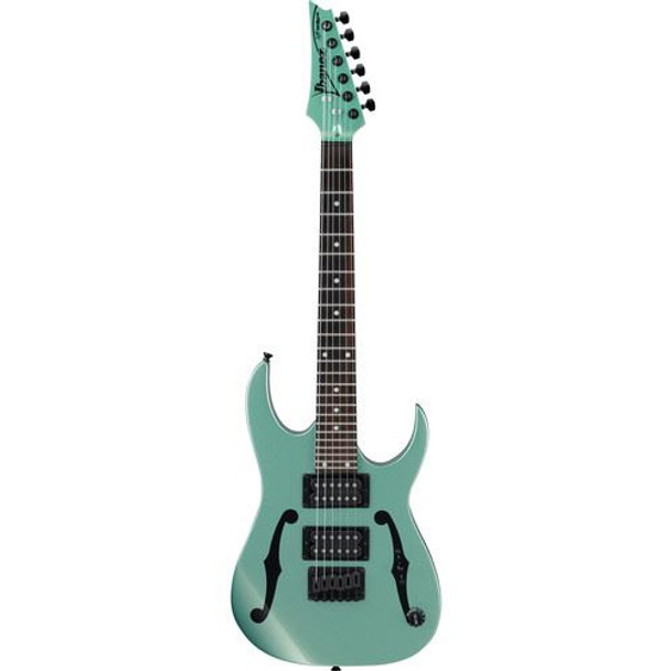 Ibanez PGMM21MGN Paul Gilbert Signature 6str Electric Guitar (22.2'' scale) - Metallic Light Green