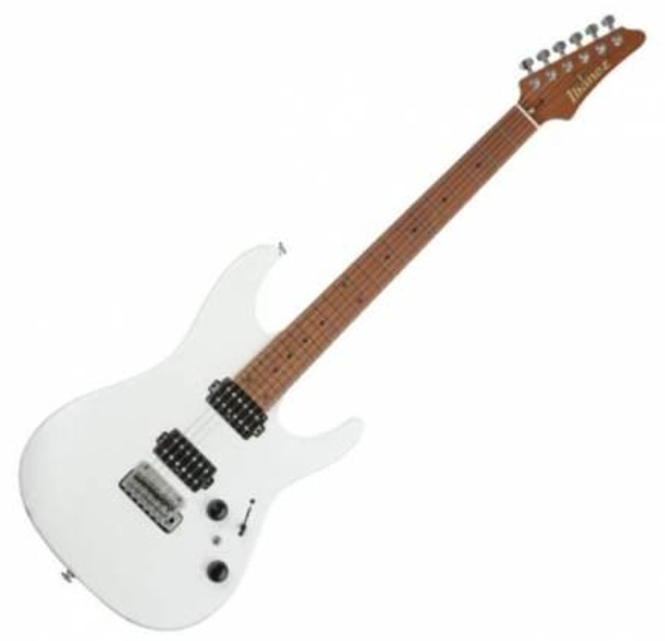 Ibanez AZ2402PWF AZ Prestige 6str Electric Guitar w/Case - Pearl White Flat