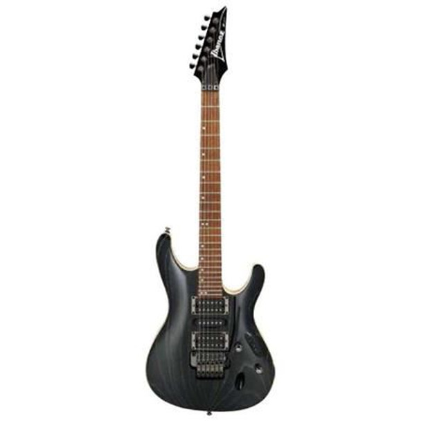 Ibanez S570AHSWK S Standard 6str Electric Guitar  - Silver Wave Black