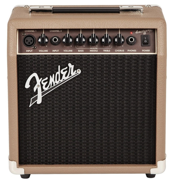 Fender Acoustasonic 15 Combo Amplifier Demo Model