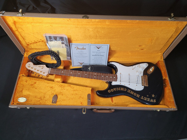 Fender Custom Shop Dennis Galuszka Masterbuilt "Sweet Home" Stratocaster Black (W648)