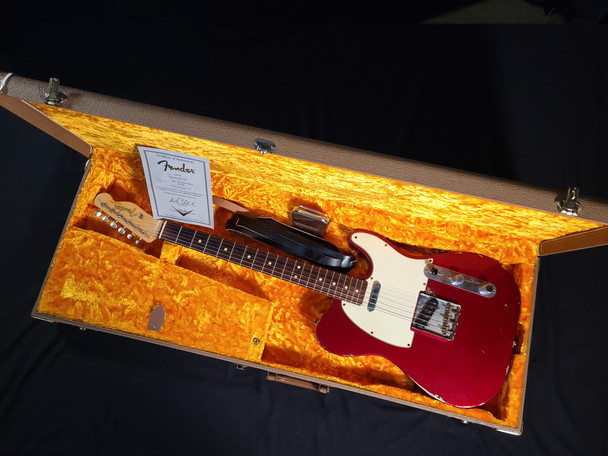 Fender Custom Shop 1963 Telecaster Candy Apple Red Relic (W189)