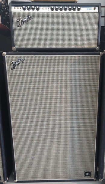 1969/70 Fender Showman Reverb 2x 2x15 JBL D130 Cabs