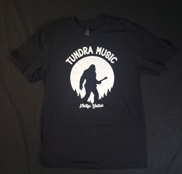 Tundra Music Vintage Guitars Sasquatch Rocker Tshirt