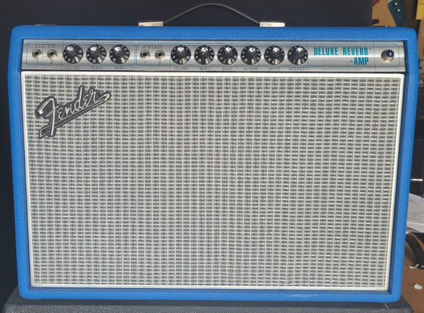 Fender Limited Edition Deluxe Reverb Blue Tolex (T626)