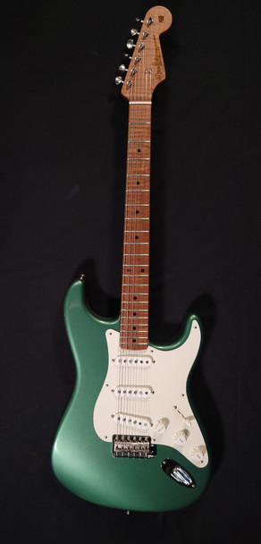  Fender Masterbuilt Todd Krause 1950 Aged Sherwood Metallic Roasted Flame Maple Neck (W319) 