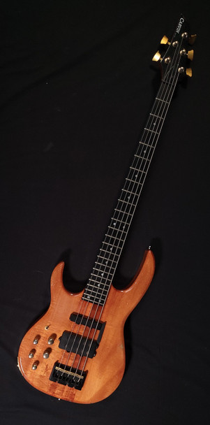 (CARX01) Carvin 5 String Lefty Bass Babinga (W46176)