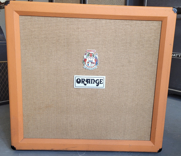 (A0131) Orange 4X12 Speaker Cabinet (W403)