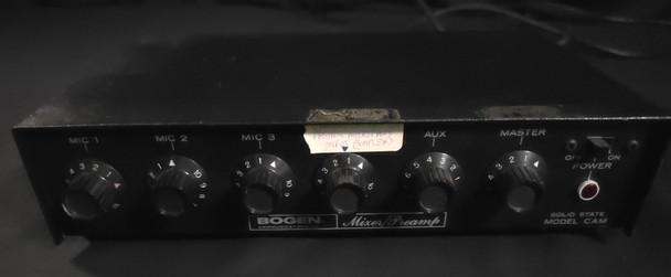 (R56) Bogen Communications Model Cam Solid State Mixer Preamp (W242)