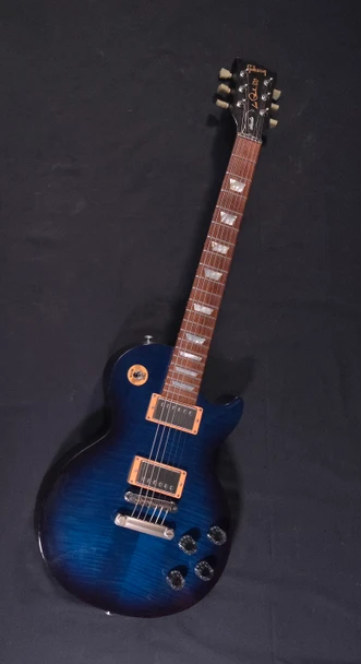 (Gib11) Gibson 100 Les Paul Blue (W012)