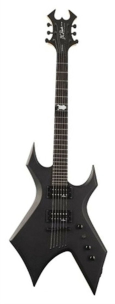 B.C Rich Invisibolt Technology Warlock - Satin Black