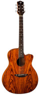 LUNA Gypsy Exotic Bubinga Acoustic Guitar