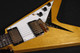 Gibson Custom Shop 1958 Korina Flying V White Pickguard with Case (361)