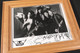 Signed Photos by all Members of Aerosmith Band and Frame Memorabilia