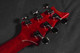 PRS S2 Single Cut Semi-hollow Transparent Cherry w/ Case and Upgrades