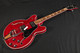 Espana Crucianelli 335 style 1965-67 Italy Transparent Cherry