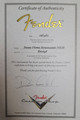 Fender Custom Shop Dennis Galuszka Masterbuilt "Sweet Home" Stratocaster Black (W648)