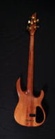(CARX01) Carvin 5 String Lefty Bass Babinga (W46176)