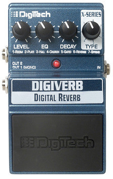 Digitech XDV Digital Reverb Guitar pedal with 7 reverb types