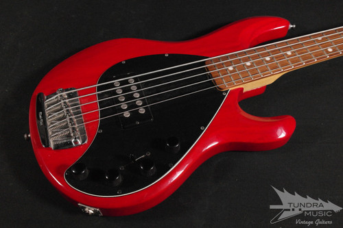 Ernie Ball Music Man 2004 Stingray Bass Red - Tundra Music INC