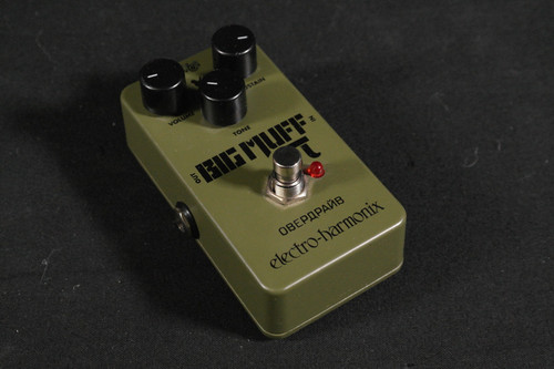 EHX Big Muff Green Russian Fuzz Pedal - Tundra Music INC Vintage