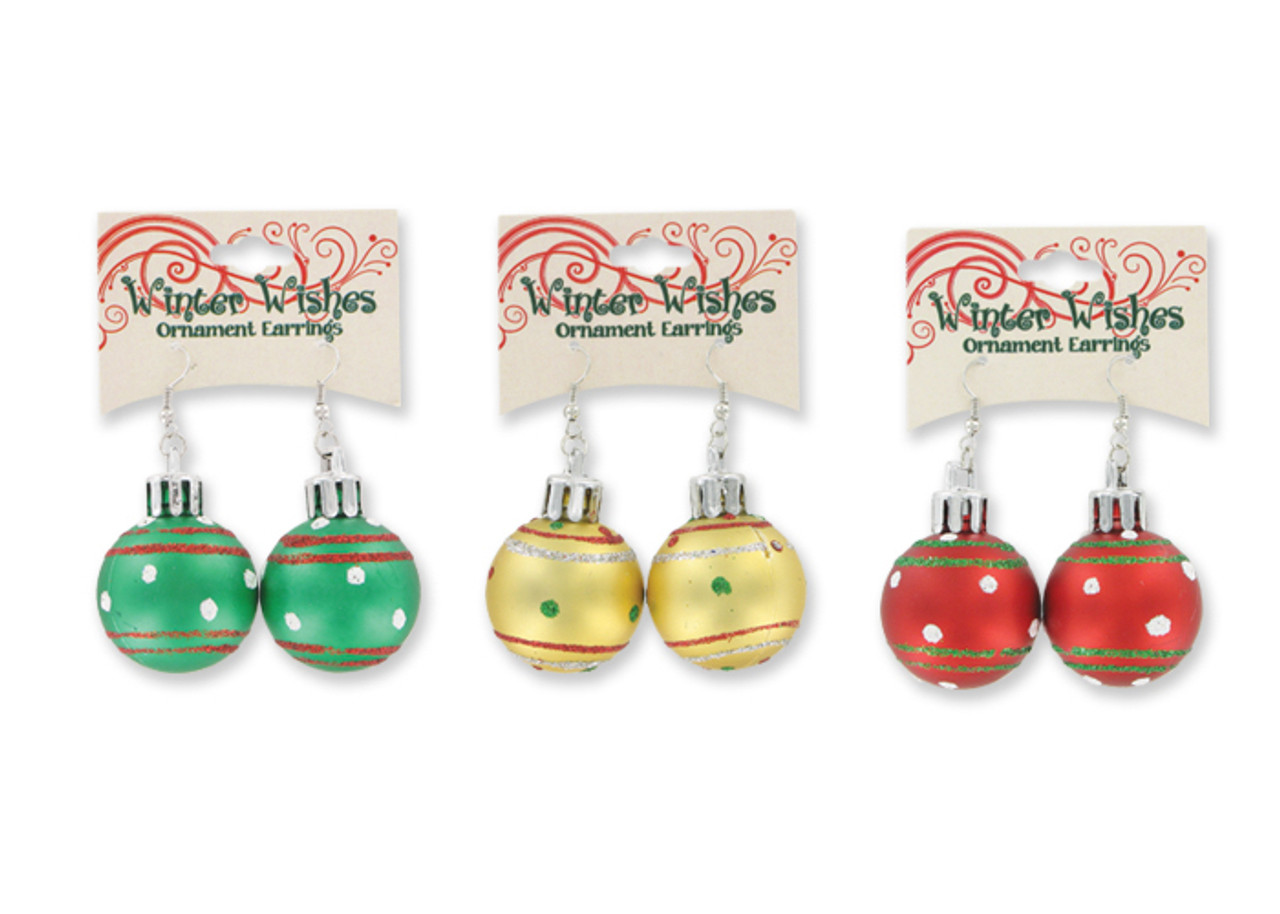 Wholesale Holiday Christmas Winter Earrings